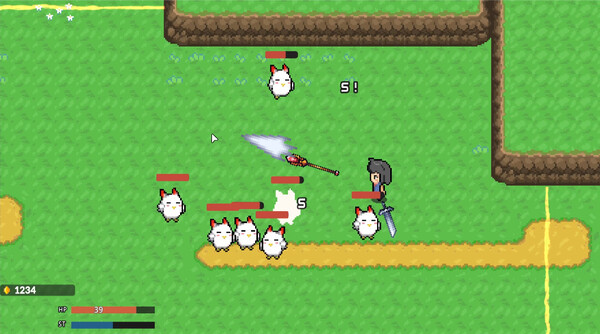 Screenshot z ROGUE HANDS!