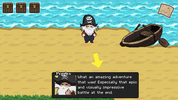 Screenshot of Plunder Maps gameplay showing in-action mechanics