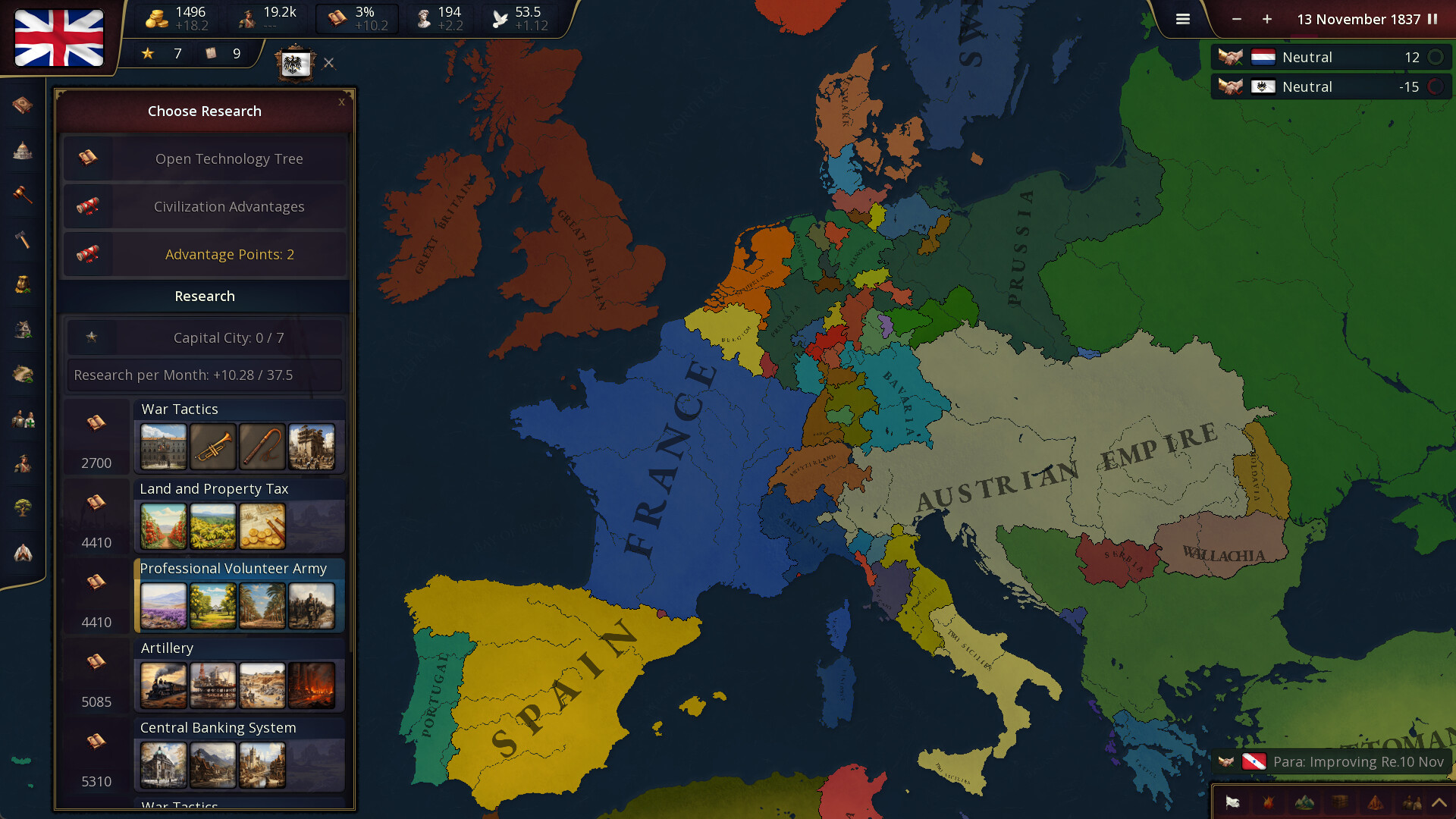 Скриншот Age of History 3: Smaller Map — кадр 5
