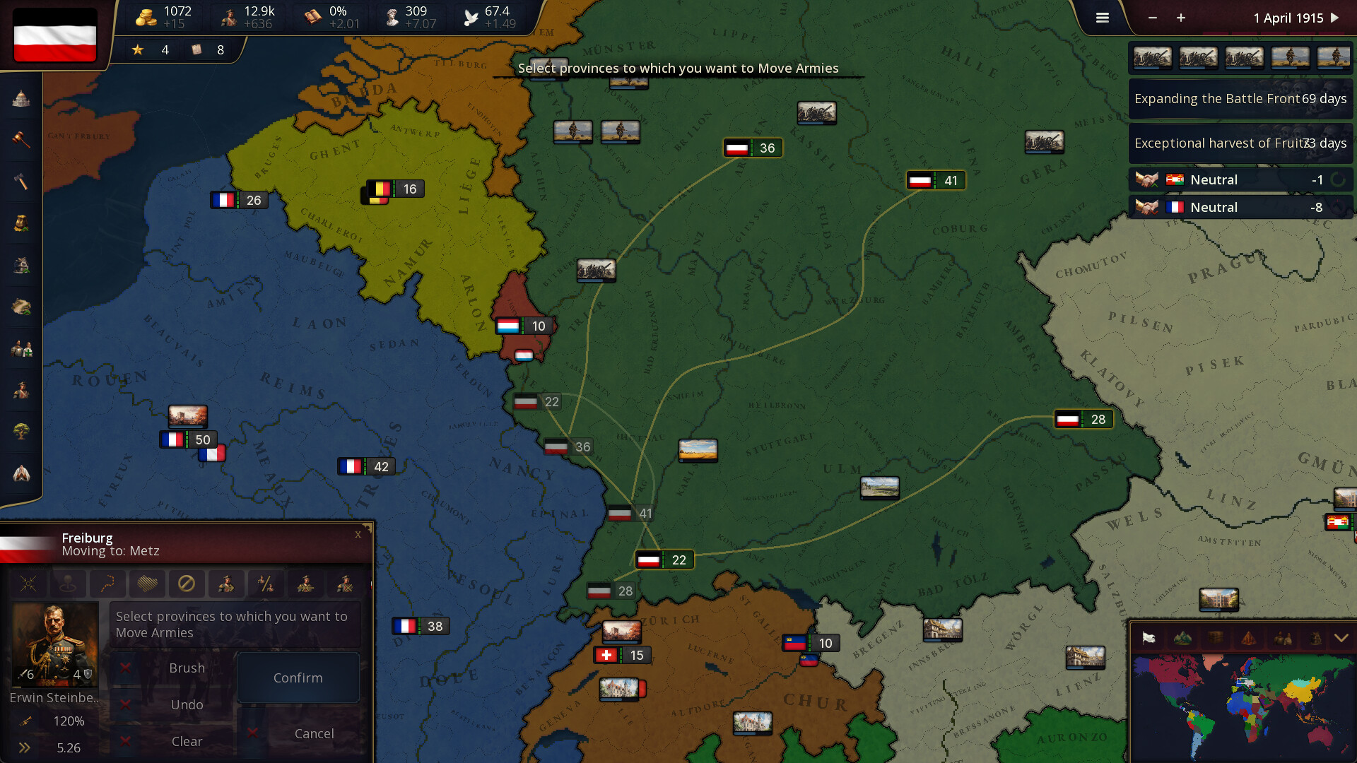 Скриншот Age of History 3: Smaller Map — кадр 2