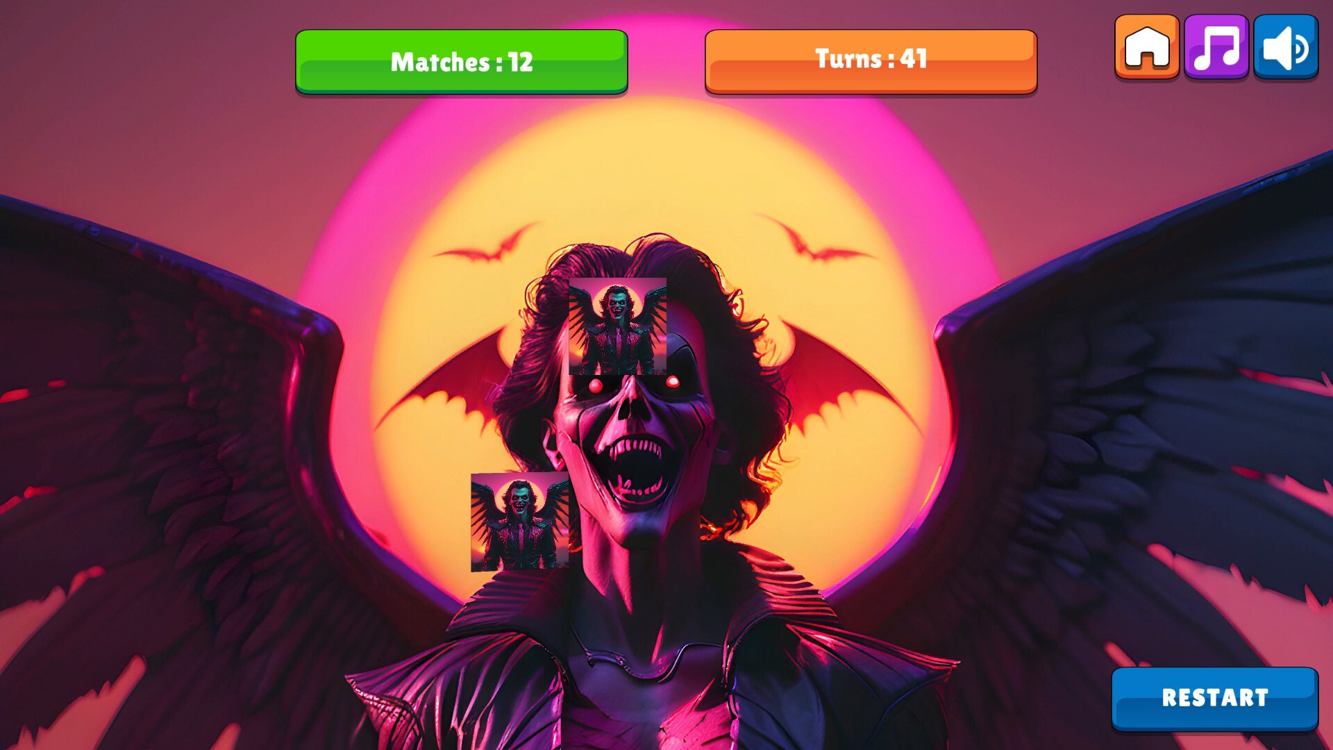 #1. OG Memory: Synthwave Vampires (Steam) بواسطة: OG Games