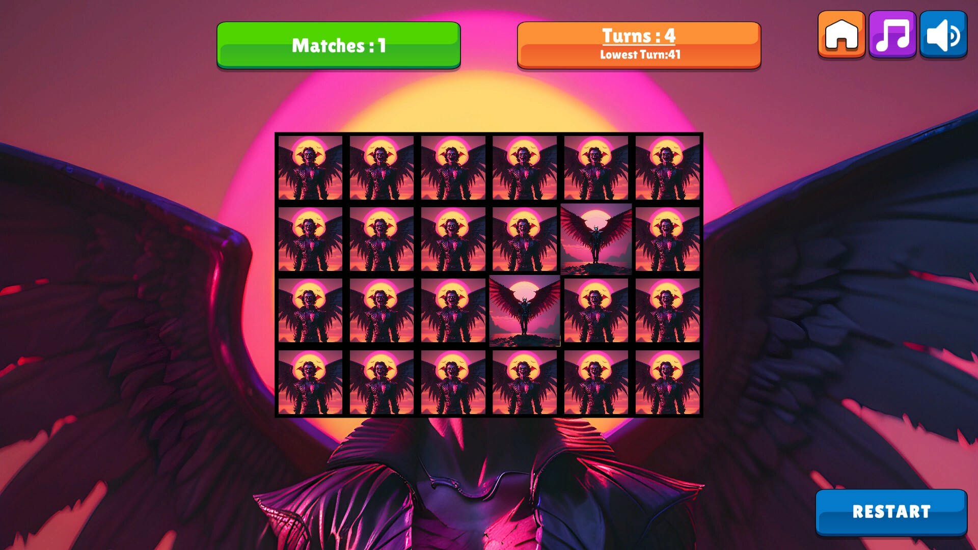 #3. OG Memory: Synthwave Vampires (Steam) بواسطة: OG Games