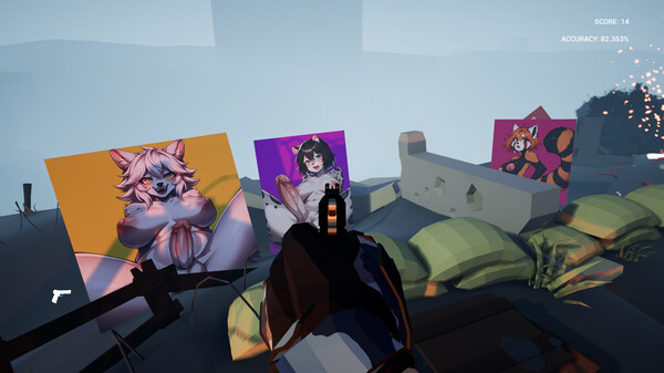 Скриншот из Furry Aim Trainer - Futa Furries