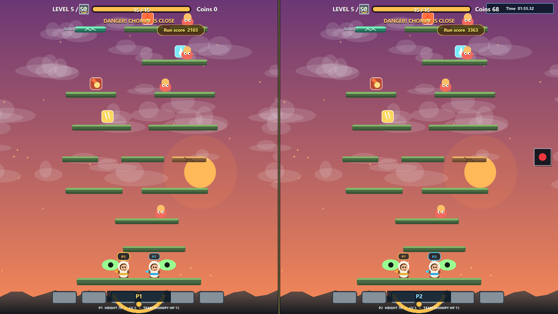 Jumpy vs. Chompy screenshot 2