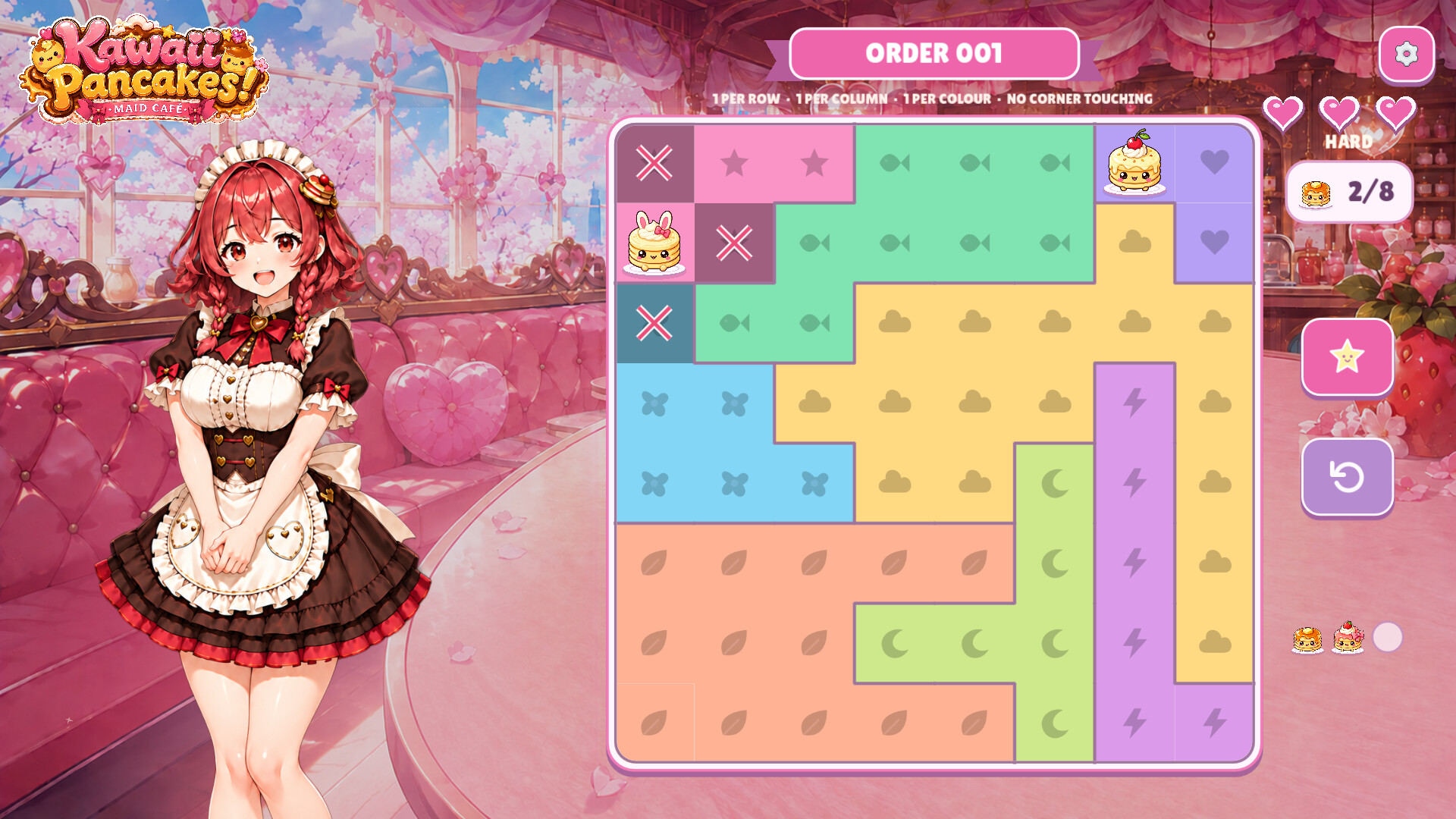Kawaii Pancakes: Maid Caféのスクリーンショット 1