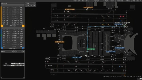 Screenshot 4 of ATC Ground Point - final gameplay screenshot