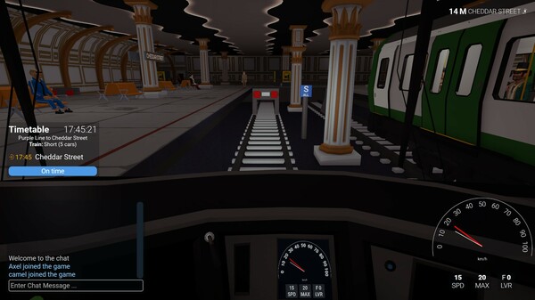 Metrogether Train Simulator.