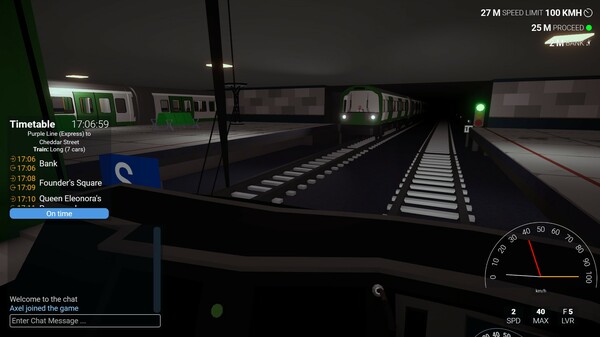 Metrogether Train Simulator.