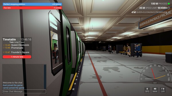 Metrogether Train Simulatorfor windows and Linux 1