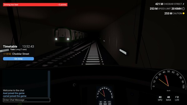 Metrogether Train Simulator game for Linux 1