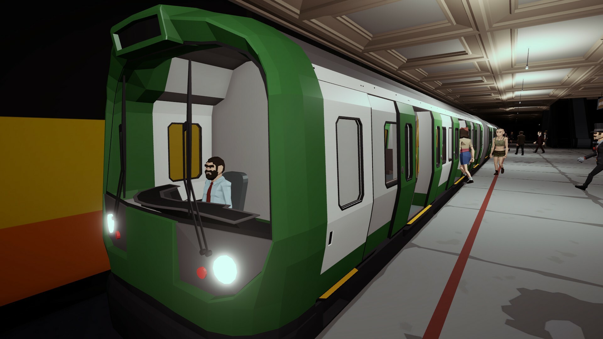 #1. Metrogether Train Simulator (Steam) By: camelCase Games