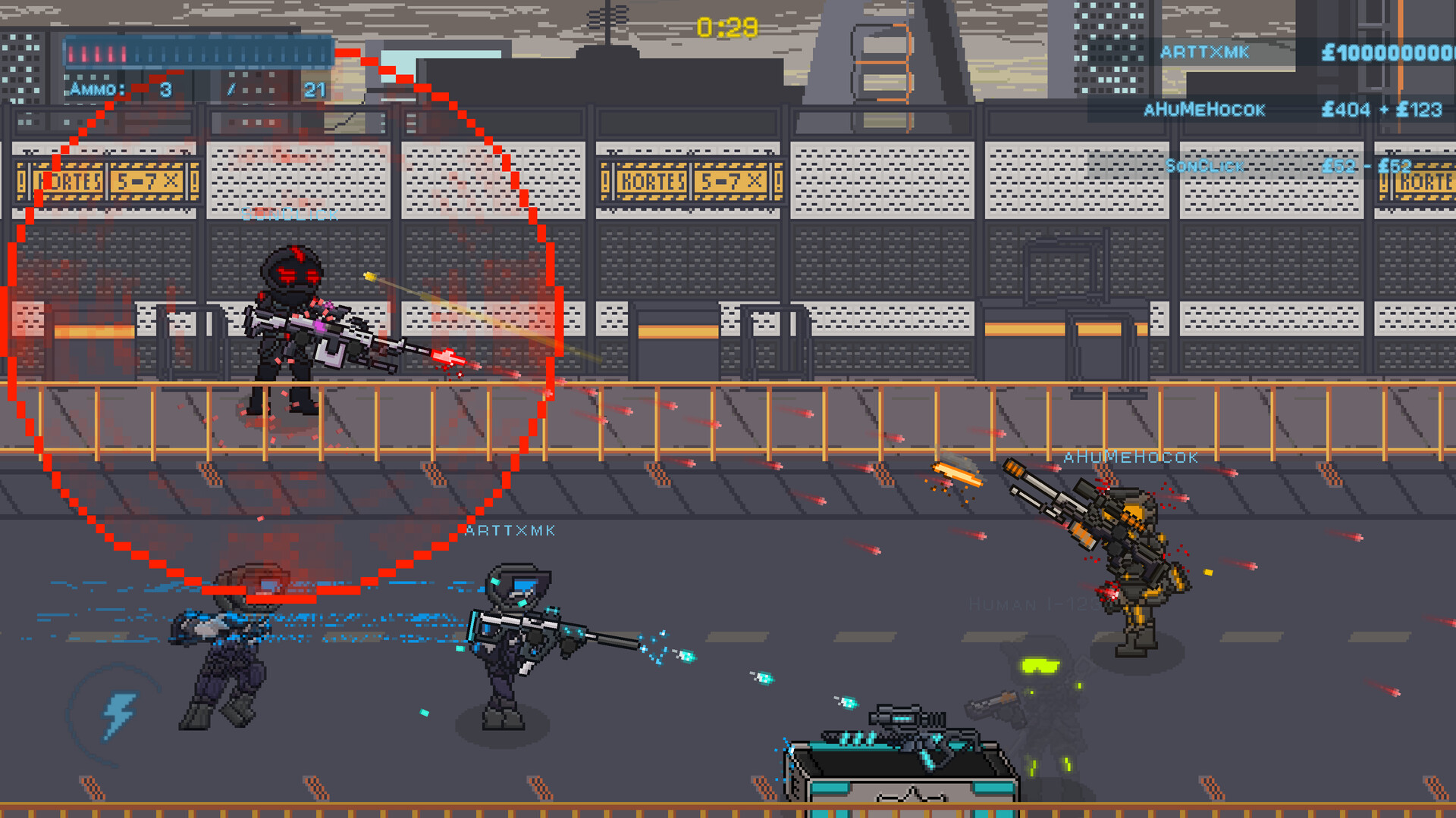 Cyber Soldier screenshot #1