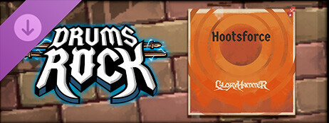 Drums Rock: Gloryhammer - 'Hootsforce' cover art
