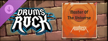 Drums Rock: Angus McSix - 'Master of the Universe' cover art
