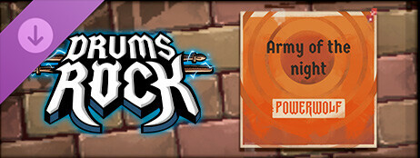 Drums Rock: Powerwolf - 'Army of the Night' cover art
