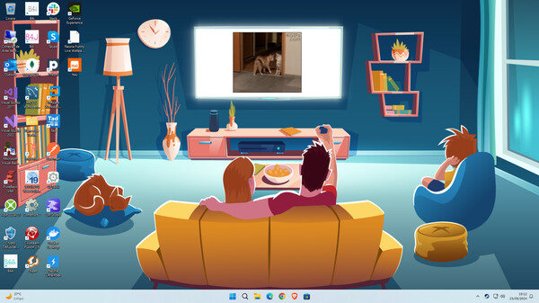 Скриншот из Neuria Funny Live Wallpapers