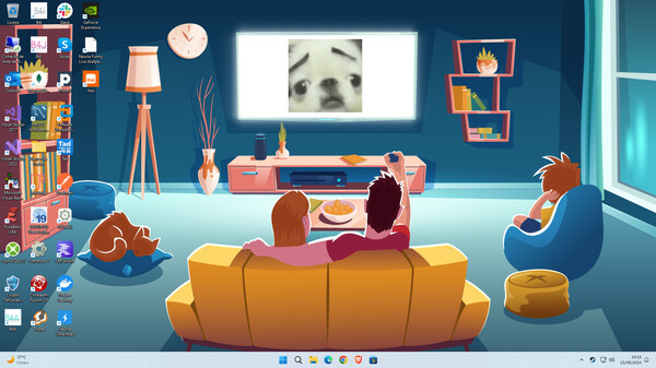 Скриншот из Neuria Funny Live Wallpapers