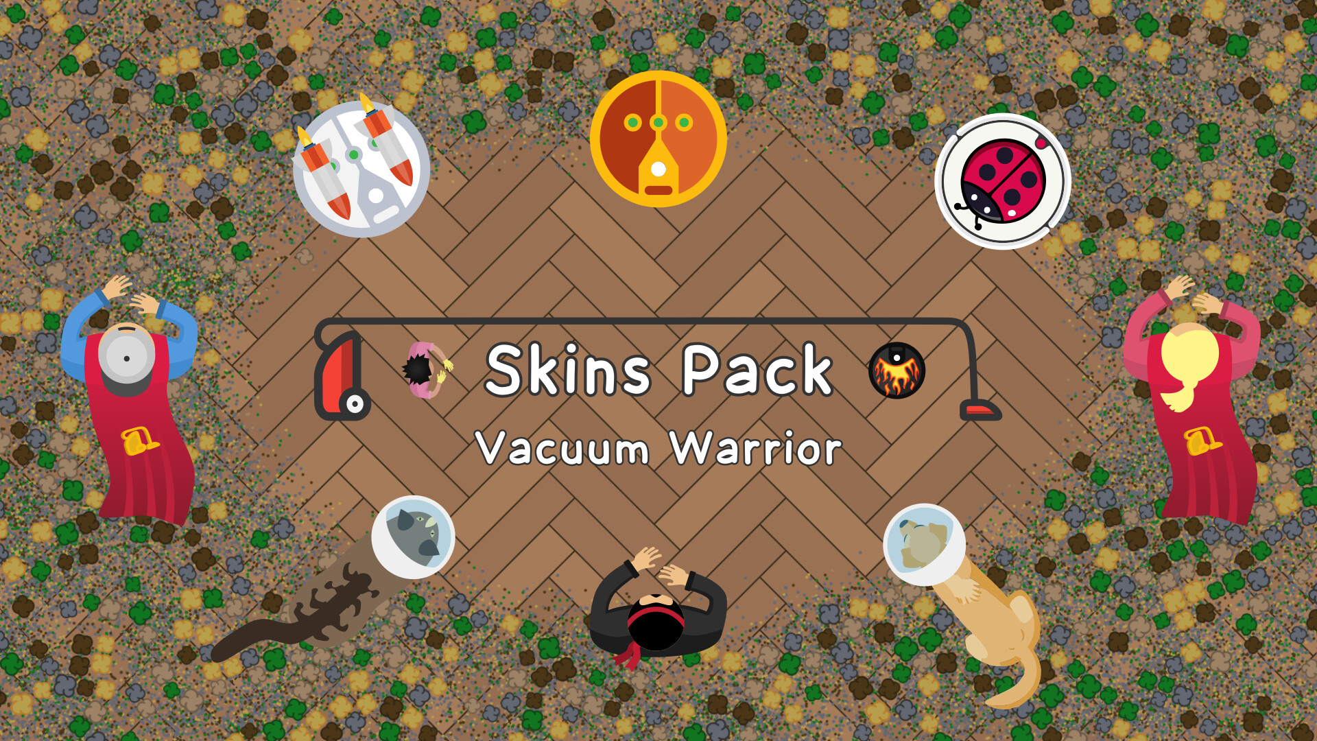 Vacuum Warrior - Skins Pack Featured Screenshot #1