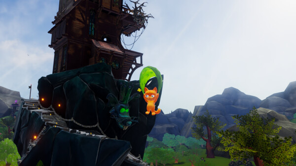 Screenshot of GEORGIE-YOLKIE™ Enhanced gameplay showing in-action mechanics