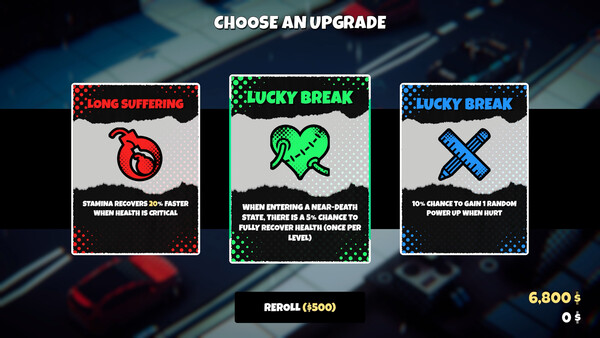 Screenshot 4 of Tossdown - final gameplay screenshot