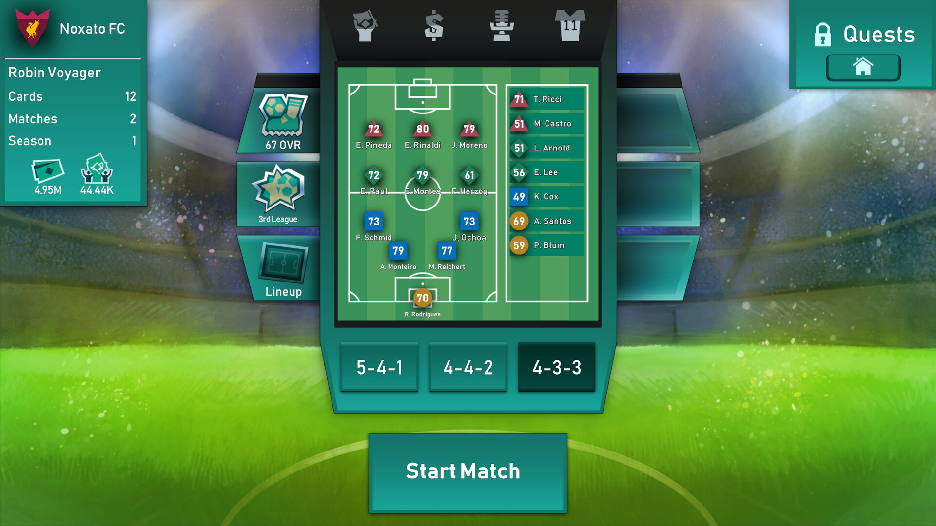 Regista: Reign Your Football Club screenshot 4