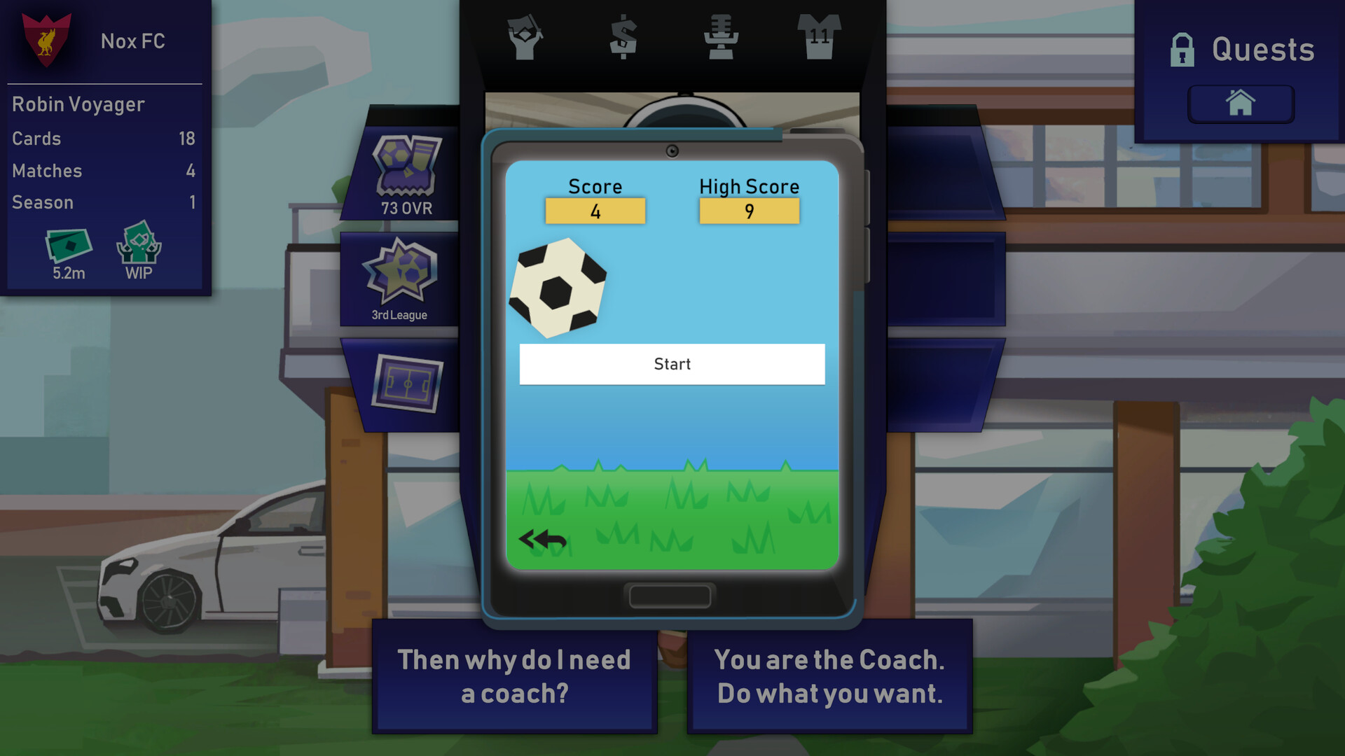 Regista: Reign Your Football Club screenshot #12