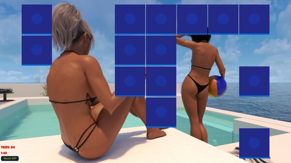Скриншот из Sexy Memory Puzzle - Pool Girls