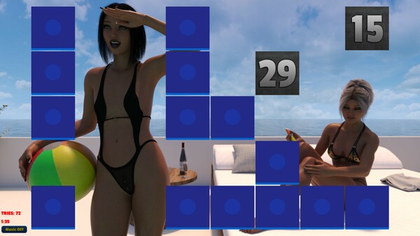 Скриншот из Sexy Memory Puzzle - Pool Girls