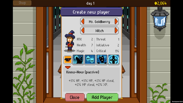 Screenshot z Knights of Pen and Paper - Haunted Fall