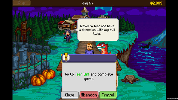 Screenshot z Knights of Pen and Paper - Haunted Fall
