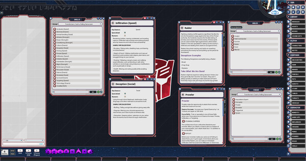 Fantasy Grounds - Transformers Roleplaying Game Catch a Falling Starscream