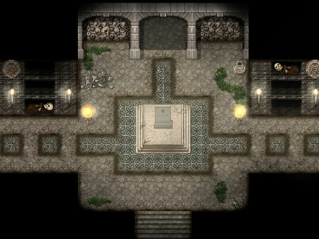 RPG Maker MV - KR Burial Grounds - Crypt, Catacomb and Mausoleum Tileset