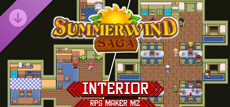 RPG Maker MZ - Summerwind Saga - Interior banner image