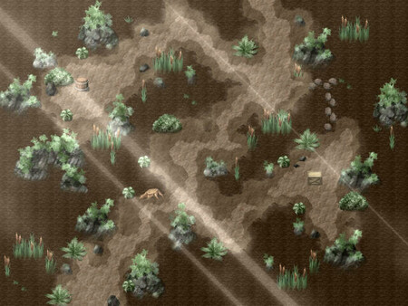 RPG Maker MZ - KR Haunted Swamp Tileset