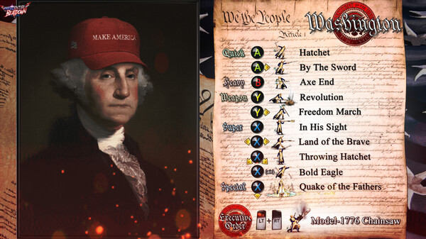 Screenshot z Presidential Beatdown