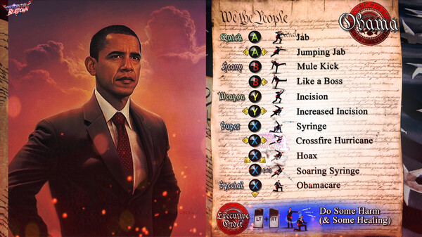 Screenshot z Presidential Beatdown