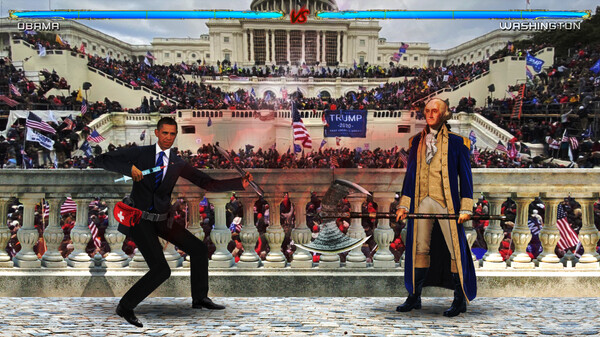 Screenshot z Presidential Beatdown