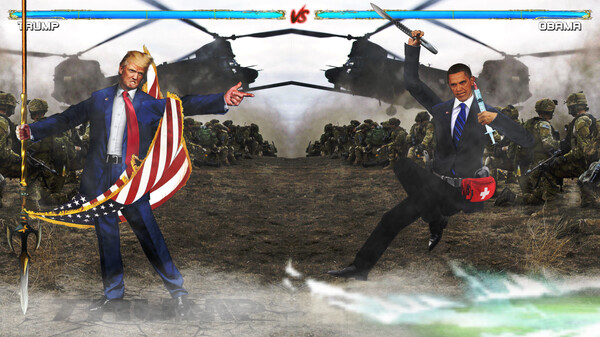 Screenshot z Presidential Beatdown