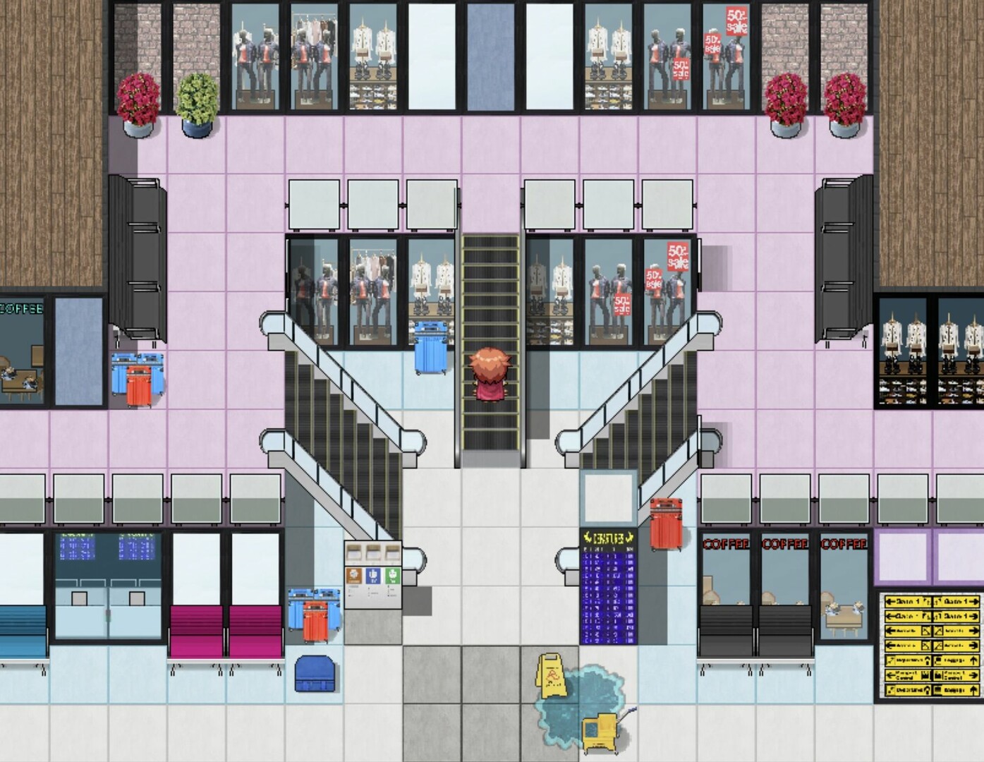 RPG Maker MZ - NEONPIXEL - International Airport Featured Screenshot #1