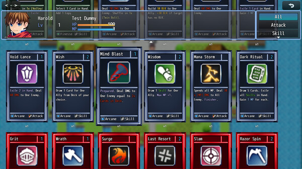 RPG Maker MZ - Card Game Combat Deckbuilder Engine