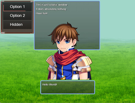Screenshot z RPG Maker MV - Menu Builder Screenshot z RPG Maker MV - Menu Builder