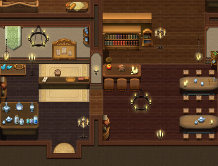 RPG Maker MV - Useful Interior Tiles Modern and Fantasy