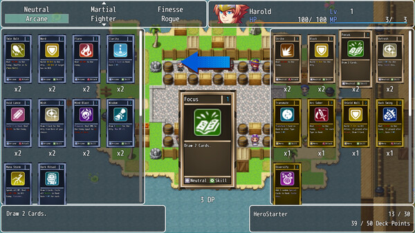 RPG Maker MV - Card Game Combat Deckbuilder Engine