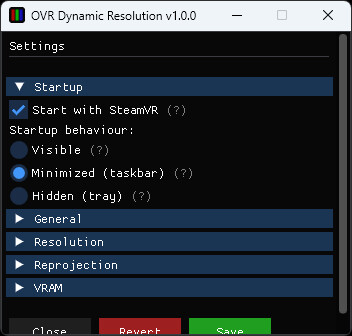 Скриншот из OVR Dynamic Resolution