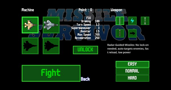 Скриншот из Missile Survivor
