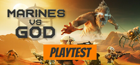 MARINES VS GOD Playtest banner