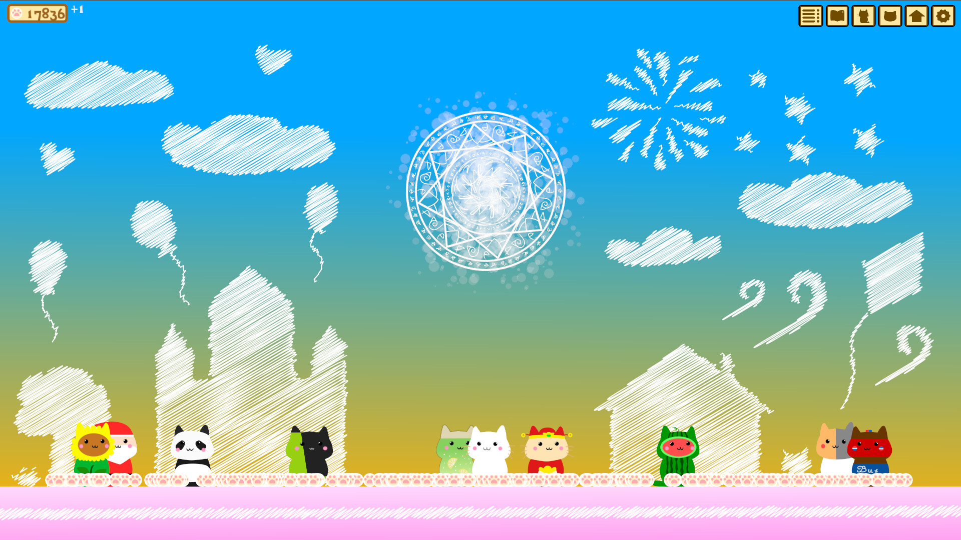 screenshot of 猫猫虫乐园 2