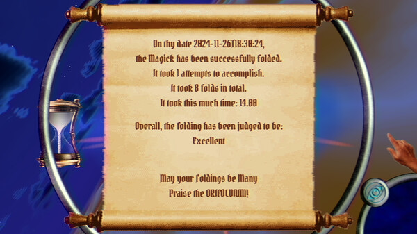 Screenshot z Orifoldium