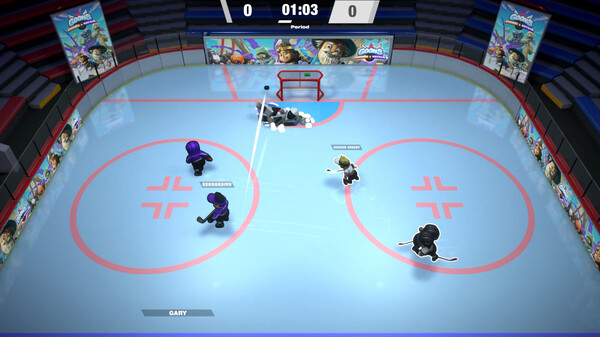 Screenshot z Hockey Super Squad