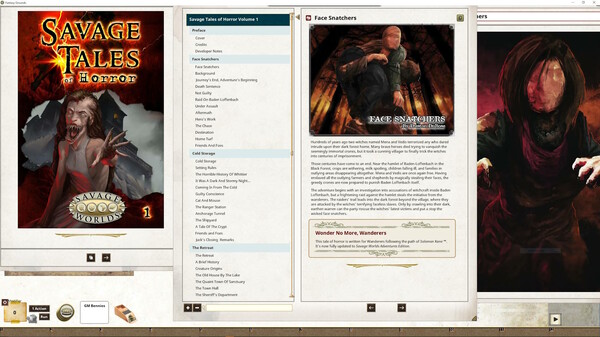 Fantasy Grounds - Savage Tales of Horror: Volume 1